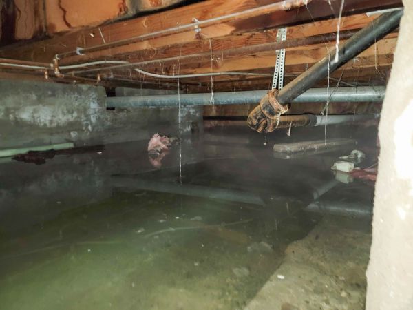 Cost of Crawlspace Drainage in Akron