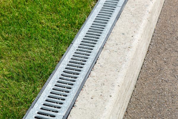 Cost of Courtyard Drain Installation in Akron